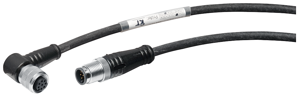 [Imagem CABO DE CONEXÃO M12 ENTRE ASM 456, RF170 6GT28914JH20 SIEMENS]