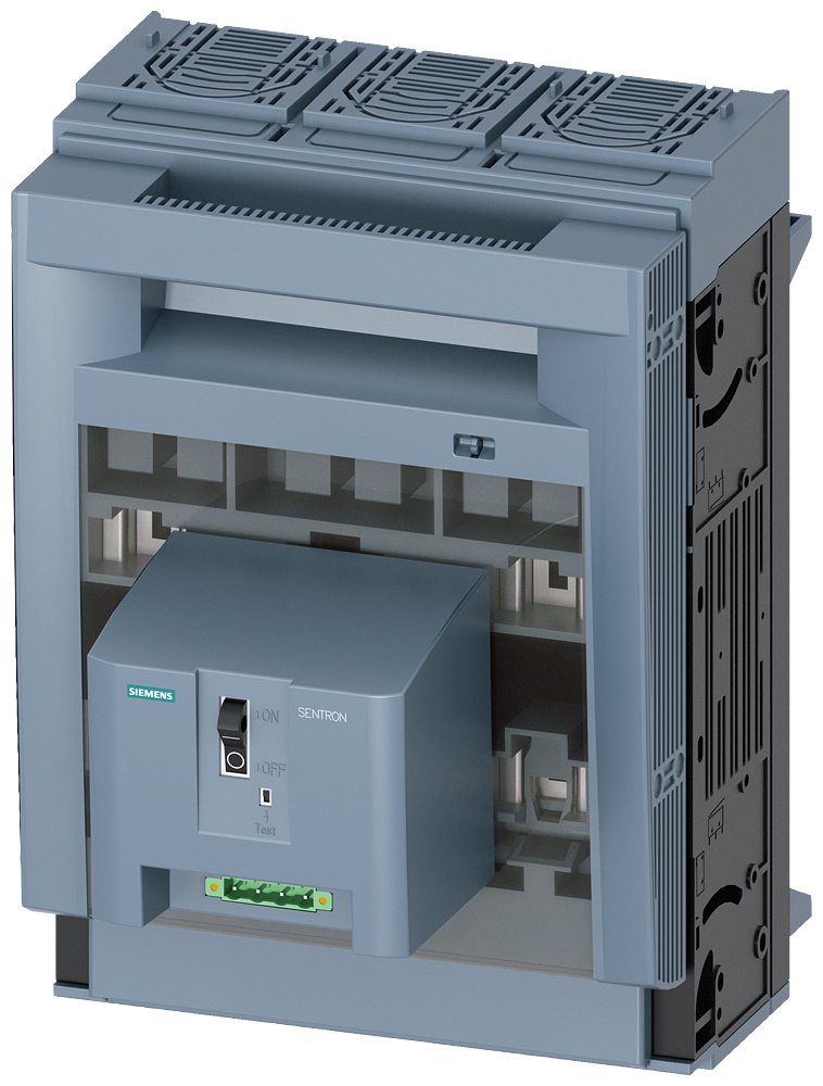 SECCIONADORA-FUSÍVEL SOB CARGA 3NP1 DE 3 POLOS NH2 400 A 3NP11531JC11 SIEMENS