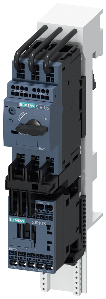 CHAVE DE PARTIDA ACIONADOR DIRETO S00 0,9-1,25 A DC 24 V 150 KA 3RA21150KH151FB4 SIEMENS