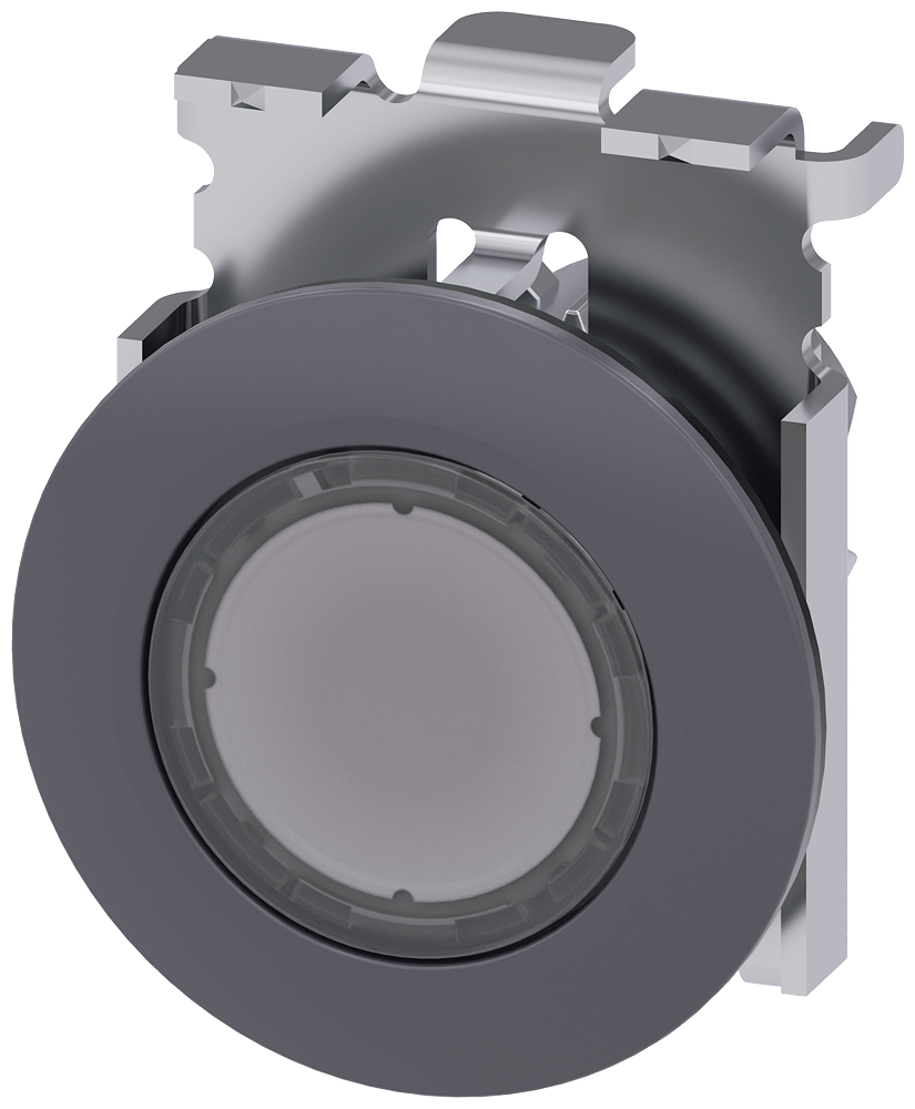 [Imagem do produto FRONT BOTAO MET ILU RET 30MM TR 3SU10610JA700AA0 SIEMENS]