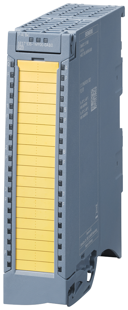 [Imagem do produto SIMATIC S7-1500 F-AI 8XI 0(4) ... 20 MA 6ES75361MF000AB0 SIEMENS]