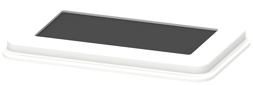PLACA DE FLANGE DE CONDUTOR COM VEDAÇÃO DE BORRACHA DE ESPUMA 8GD6095 SIEMENS