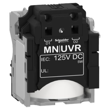 [Imagem do produto BOBINA DE MINIMA 125VCC NSX100/631 LV429413 SCHNEIDER]