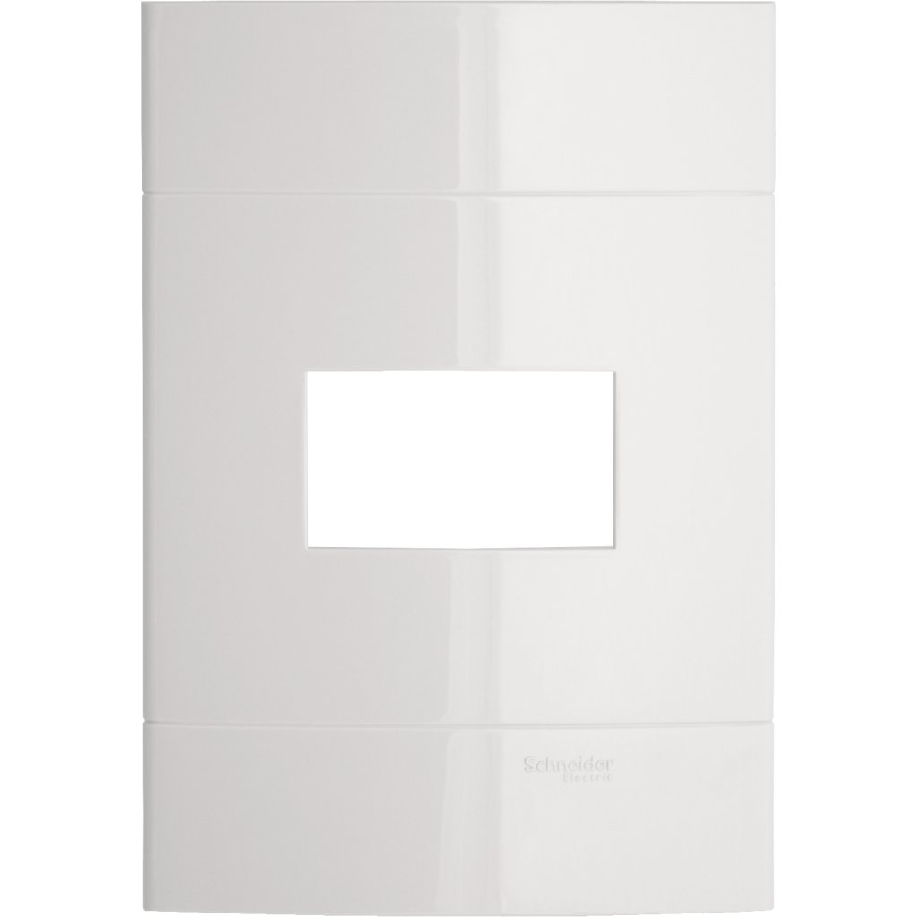 [Imagem PLACA 4X2 1 POSTO BRANCO DECOR 4X2 PRM044211 SCHNEIDER]
