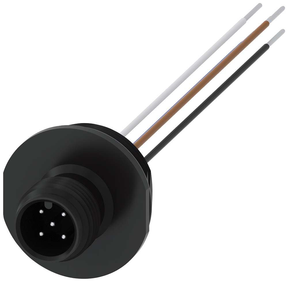 ACESSÓRIO PARA INTERRUPTOR DE POSIÇÃO CONECTOR DO APARELHO M12 DE 5 POLOS 3SX51001SS05 SIEMENS