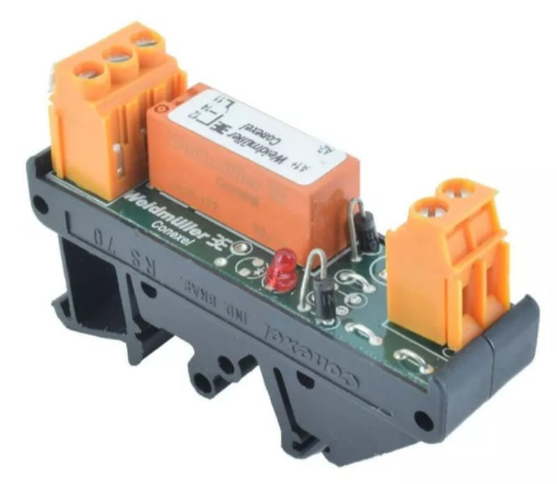 [Imagem do produto ACOPLADOR RS30 1REV 24VCC C/ LED C9001652001 WEIDMULLER]