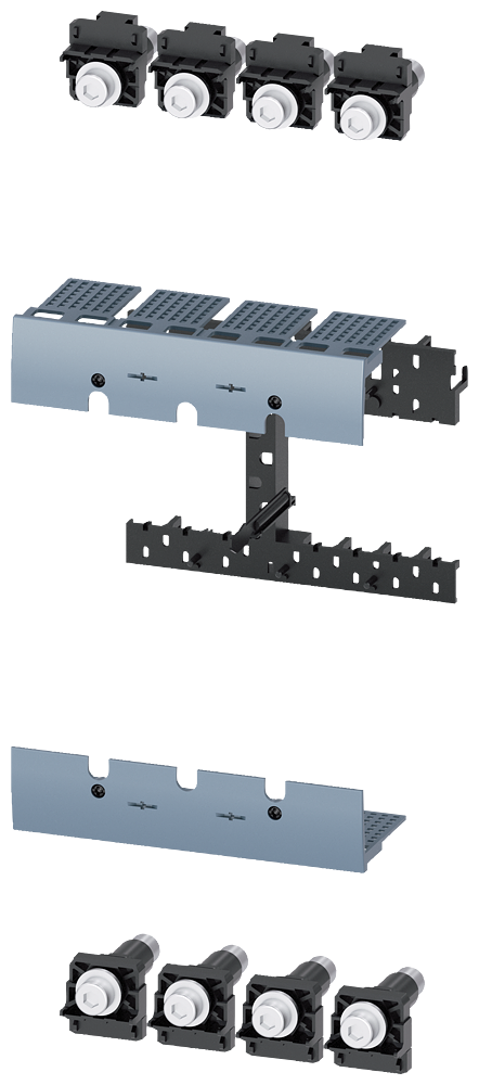 UNIDADE DE CONEXÃO CONJUNTO DE MONTAGEM DE CONVERSÃO PARA MCCB PARA DISJUNTOR 3VA91440KP10 SIEMENS