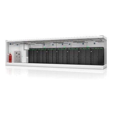 [Imagem do produto EASY ALL IN ONE MODULE 94KW 14 RACK 1XELECTRICAL FEED 1XUPS INROW DX 400V PFMIEP094D1R014BD SCHNEIDER]