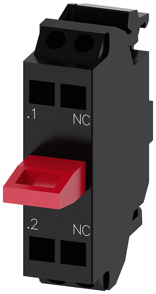 [Imagem BLOCO CONTATO 1NF MOLA MONT BASE 3SU14002AA103CA0 SIEMENS]