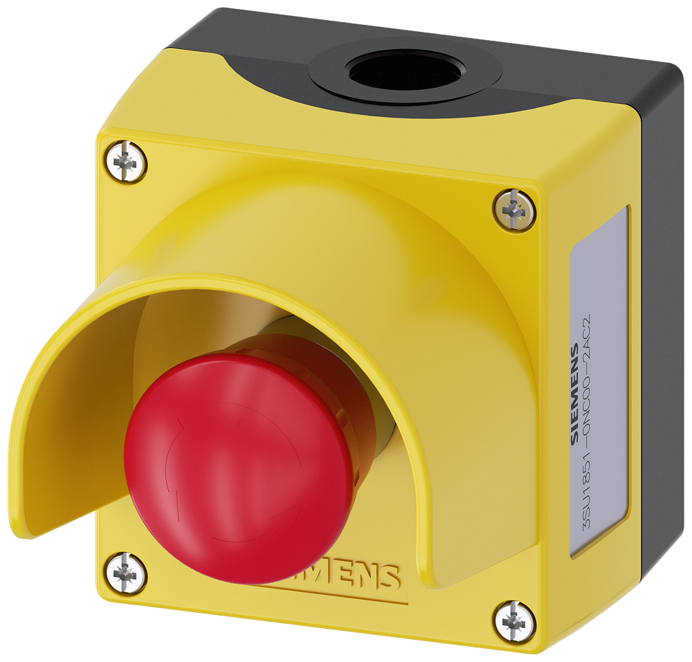 CARCAÇA PARA APARELHO DE COMANDO 22MM REDONDA 3SU18510NC002AC2 SIEMENS