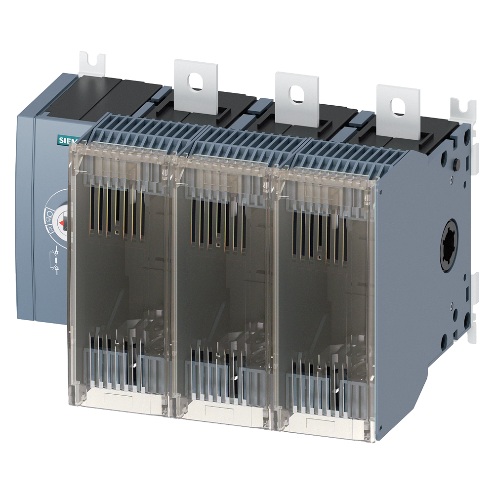 [Imagem do produto SECC. FUS. 3P 400A TERM. PLANO S/ MANOP. 3KF43400LF11 SIEMENS]