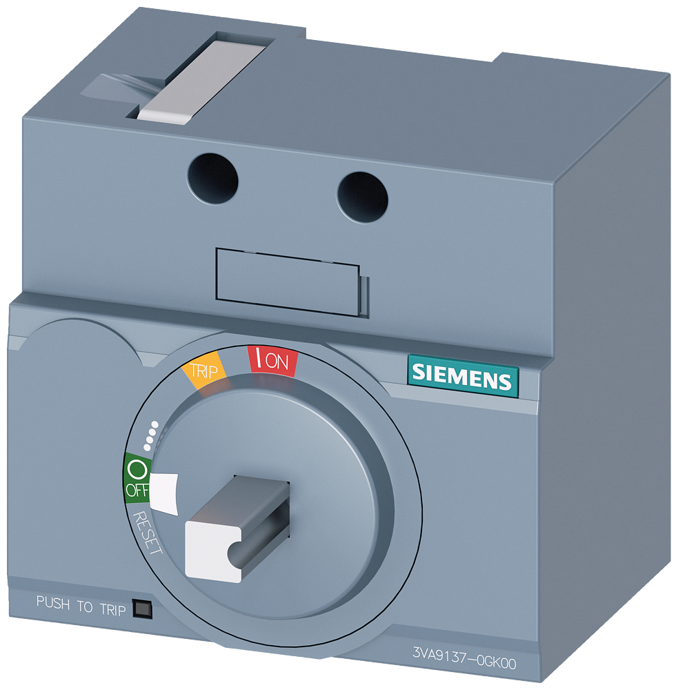 ACIONAMENTO ROTATIVO COM EXTREMIDADE DO EIXO PARA RETROFIT 8UC PARA 3VA5 125 3VA91370GK00 SIEMENS