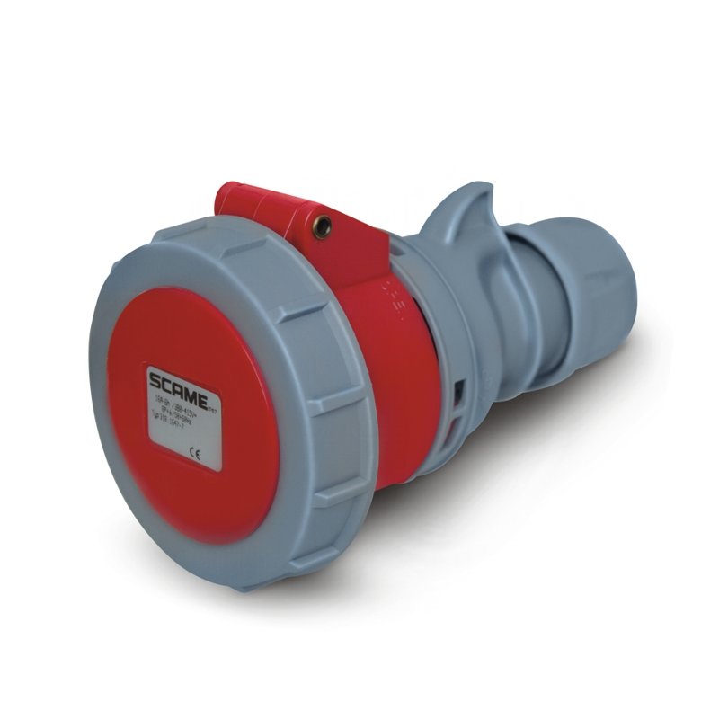 [Imagem do produto TOMADA MÓVEL 32A 6P+T 9H IP66/IP67 318.3245-7 SCAME]