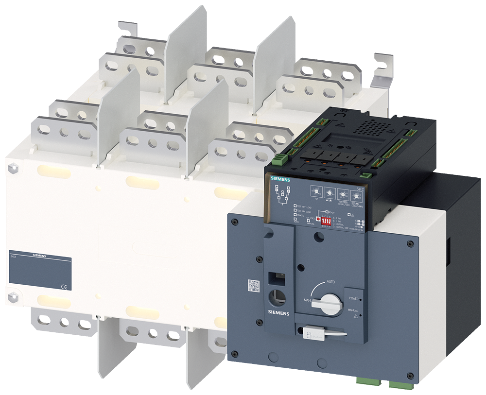 EQUIPAMENTO DE COMUTAÇÃO DE COMUTAÇÃO DE TRANSFERÊNCIA AUTOMÁTICA 3KC AUTOM 3KC83580JA220GA3 SIEMENS