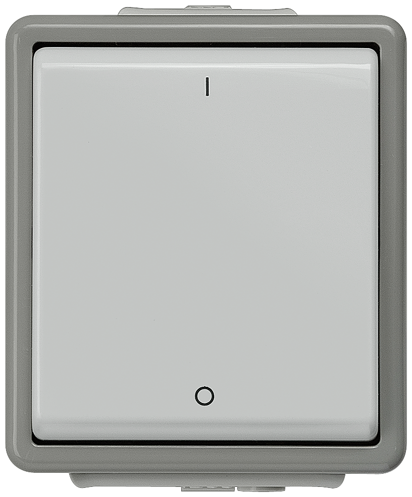FLÄCHE IP44 MONTAGEM À SUPERFÍCIE INTERRUPTOR DE DESLIGAMENTO COM SÍMBO 5TA4702 SIEMENS