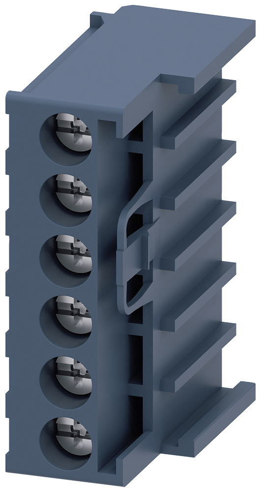 [Imagem BLOCO TERMINAIS C/ANDO PARAFUSO (2 BLOCOS) 3RW59801TR00 SIEMENS]