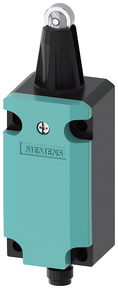CHAVE DE POSIÇÃO COM ÊMBOLO DE ROLETES CARCAÇA DE METAL 40MM EN50041 1NA/1NF 3SE51141CD021AF5 SIEMENS