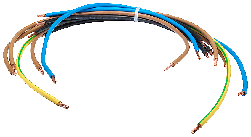 ALPHA-ZS  CONJUNTO DE CABEAMENTO TN-S TN-C-S TT/TN-C DE 4 POLOS TT DE 5 POLOS 8GS40034 SIEMENS