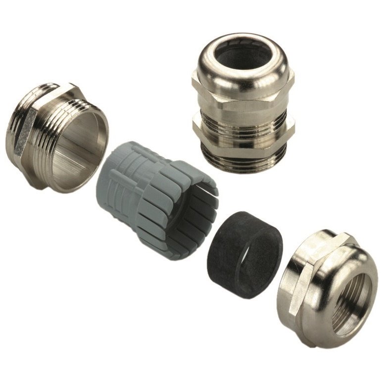 [Imagem do produto PRENSA CABO METALICO VG M50-MS 68 1772260000 WEIDMULLER]