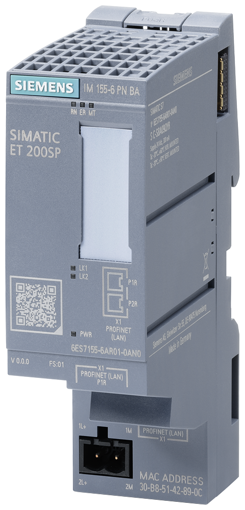 [Imagem do produto MÓDULO DE INTERFACE PROFINET IM 155-6 PN 6ES71556AR010AN0 SIEMENS]