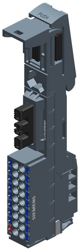[Imagem ET200SP: DISTRIB POTENCIAL DE BASE BU-P2 6ES71936UP000BP2 SIEMENS]