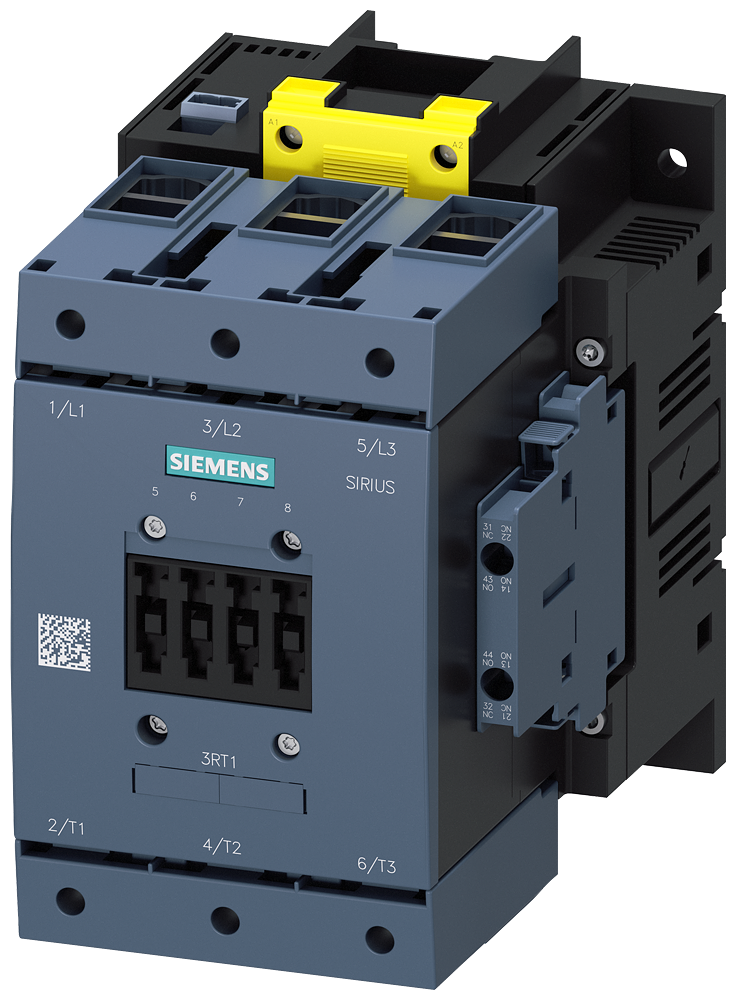 [Imagem do produto CONTATOR AC3 115A 200/270VUC 3RT10541SP36 SIEMENS]