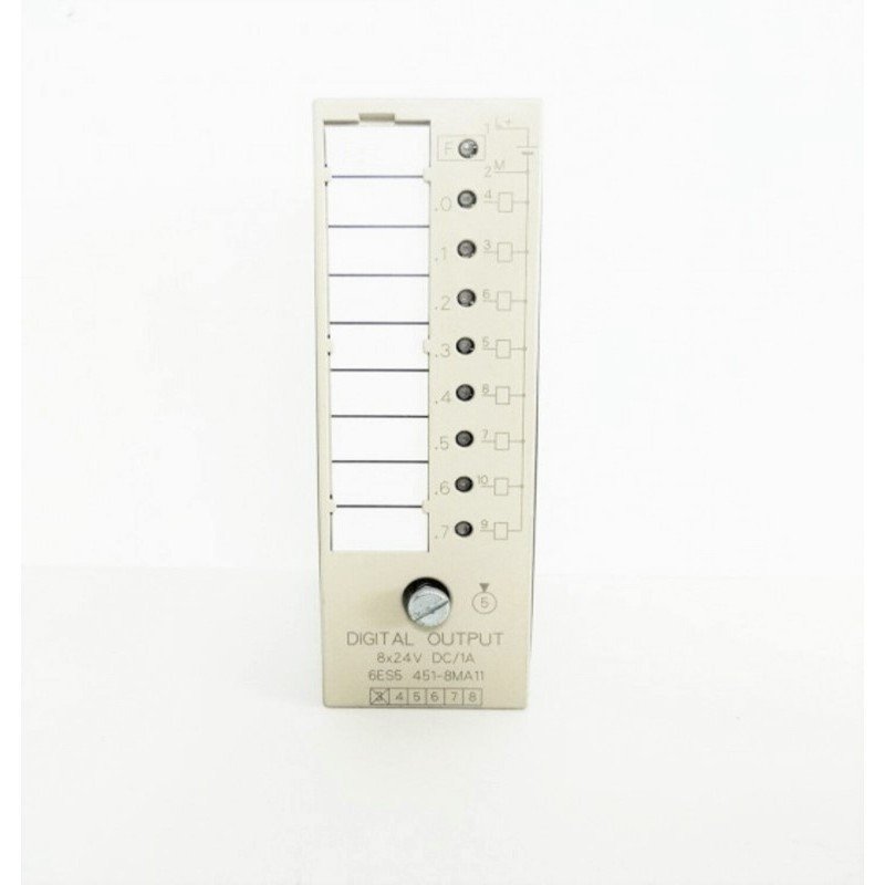 [Imagem do produto MÓDULO DE EXPANSÃO S5-100U 430-8MB ENT DIG 4*24VDC/60V 6ES54308MB11 SIEMENS]