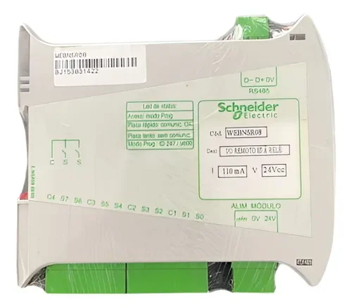 [Imagem MÓDULO DE COMUNICAÇÃO I/O REMOTO 8 SAÍDAS DIGITAIS SCHNEIDER]