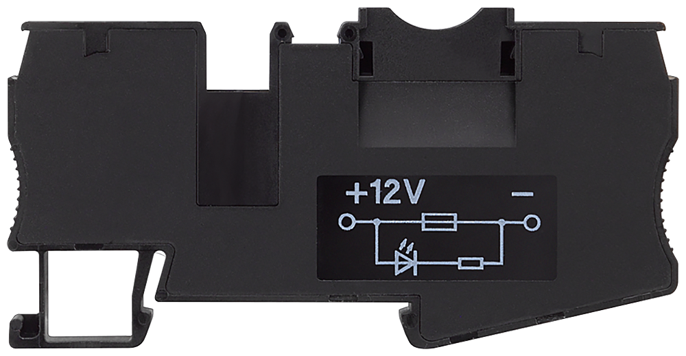 TERMINAL DE FUSÍ INDICAÇÃO LUMINOSA CC 12V COM 4MM2 CONEXÃO DE MOLA T 8WH20001BG28 SIEMENS