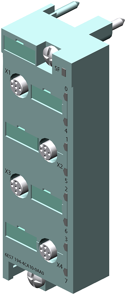 [Imagem ET 200PRO: CM IO 4X M12 P 6ES71944CA100AA0 SIEMENS]