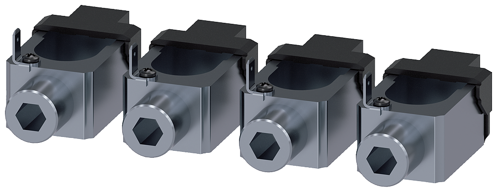 BORNE DE CONEXÃO PARA CONDUTOR CIRCULAR TA1.2 35…185 MM² COM TOMADA DE TENSÃO 3VM92540JG12 SIEMENS