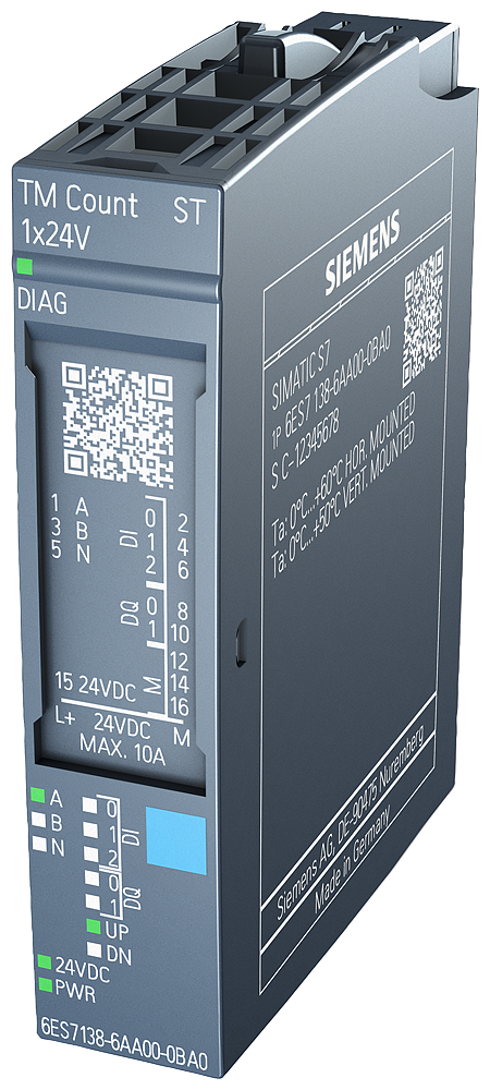 [Imagem ET200SP: ET 200SP CONTADOR TM, 32DI, 2DQ 6ES71386AA000BA0 SIEMENS]