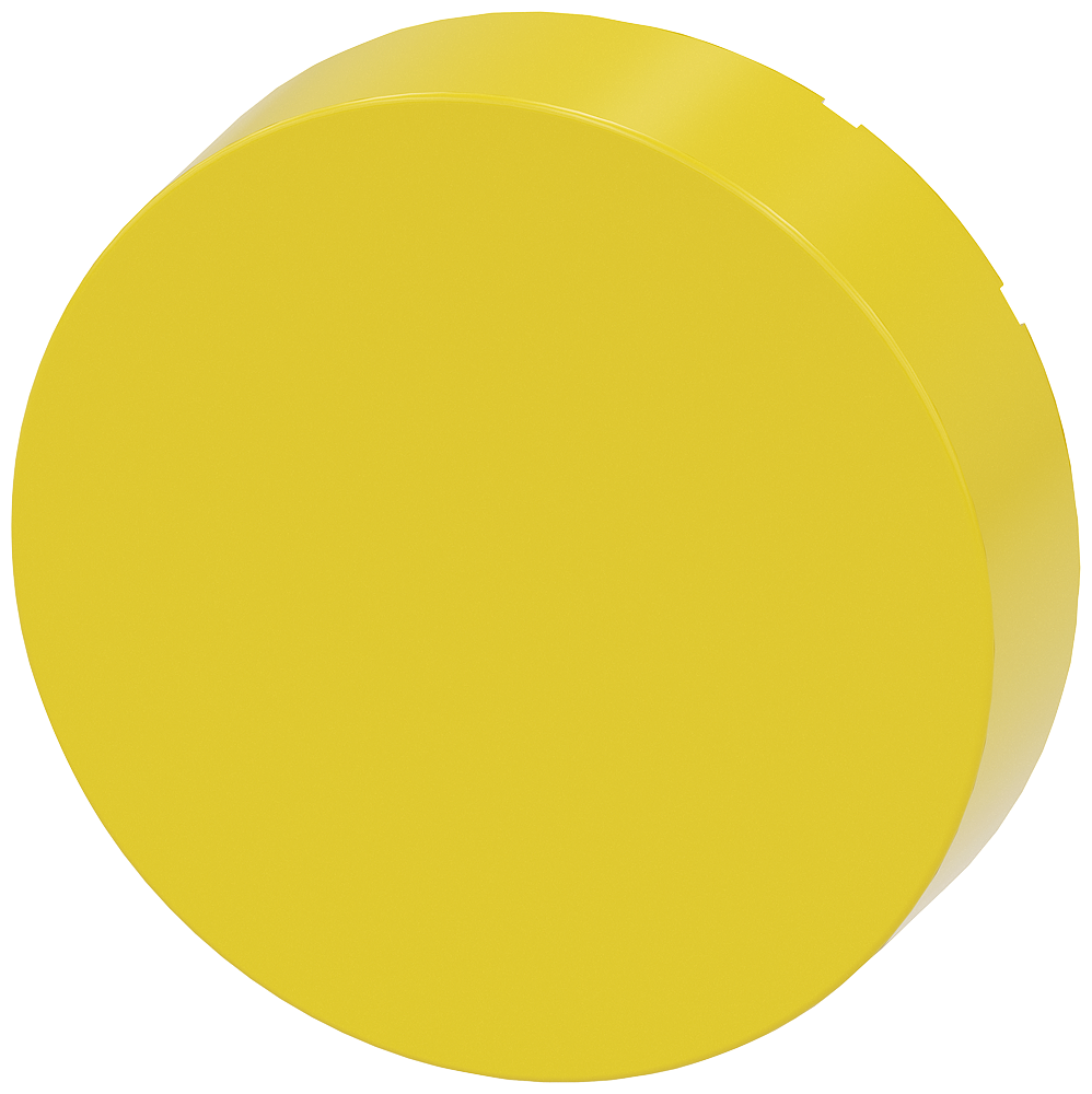 BOTÃO DE PRESSÃO ALTO AMARELO PARA BOTÃO DE COMANDO 3SU19000FS300AA0 SIEMENS