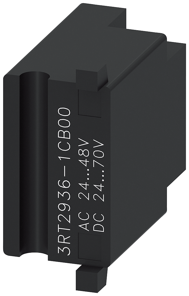 LIMITADOR DE SOBRETENSÃO ELEMENTO RC CA 24-48 V 50/60 HZ CC 24-70 V PARA 3RT29361CB00ZX90 SIEMENS
