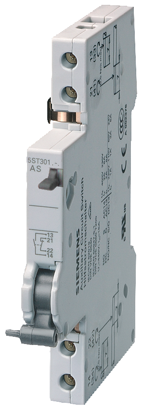 INTERRUPTOR AUXILIAR COM TECLA DE VERIFICAÇÃO 2NF PARA DISJUNTOR AUTOMÁTICO 5ST30152 SIEMENS