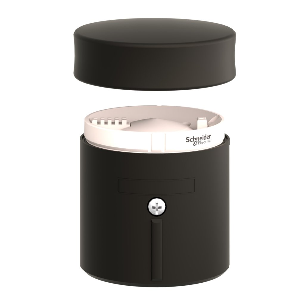 [Imagem BASE + TAMPA SUPERIOR PARA COLUNA LUMINOSA COM TAMPA XVBC21 SCHNEIDER]