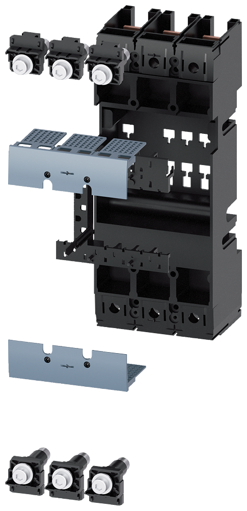 UNIDADE DE CONEXÃO CONJUNTO DE MONTAGEM COMPLETO PARA DISJUNTOR DE 3 POLOS 3 3VA91430KP00 SIEMENS