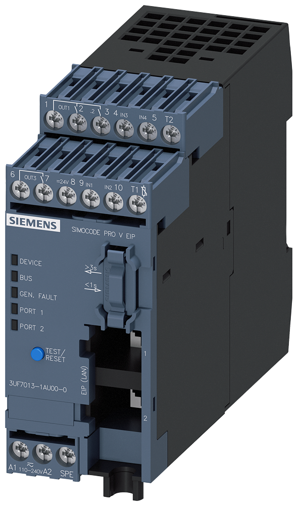 [Imagem SIMOCODE PRO V EIP (110-240 VCA/CC) 3UF70131AU000 SIEMENS]