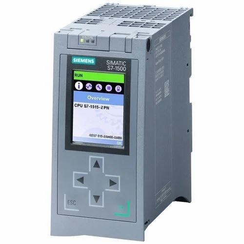 [Imagem CPU 1515-2 PN 500KB PROGRAMA 3MB DADOS PROFINET IRT 2 PORTAS S7-1500 6ES75152AM020AB0 SIEMENS]