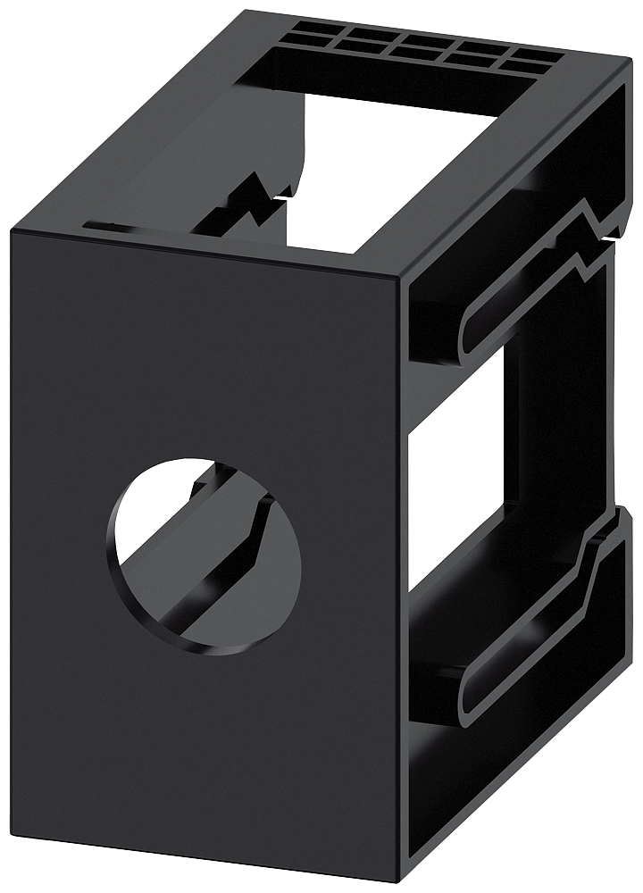 ADAPTADOR DA MONTAGEM DO TRILHO DIN PRETO PARA APARELHOS DE COMANDO 22 MM 3SU19000KH800AA0ZX90 SIEMENS