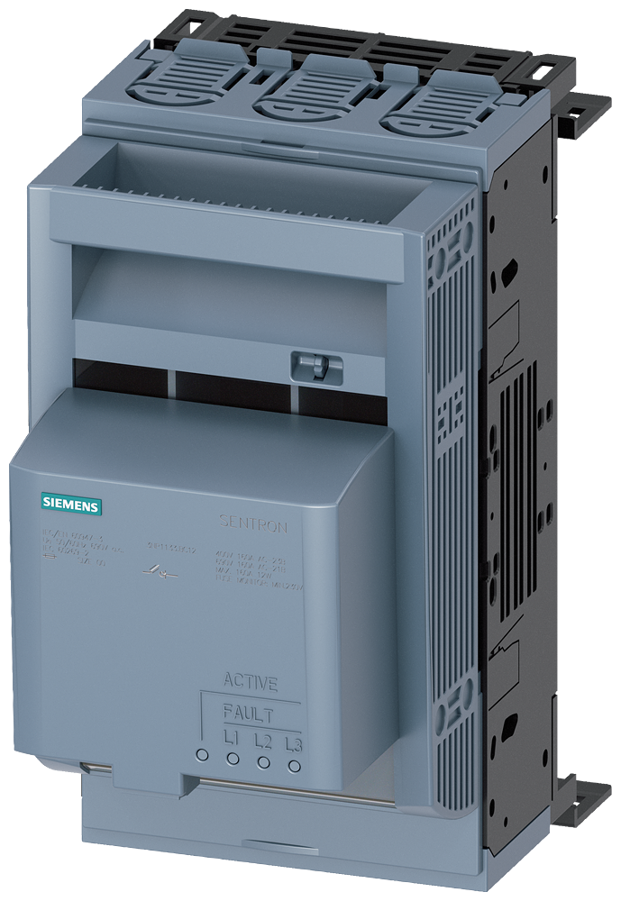SECCIONADORA-FUSÍVEL SOB CARGA 3NP1 DE 3 POLOS NH00 160 A 3NP11331BC12 SIEMENS
