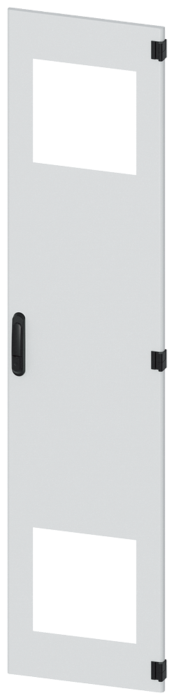 PORTA DIREITA COM CORTE PARA VENTILADOR DO FILTRO COM ABERTURAS D 8MF10702UT143BA2 SIEMENS