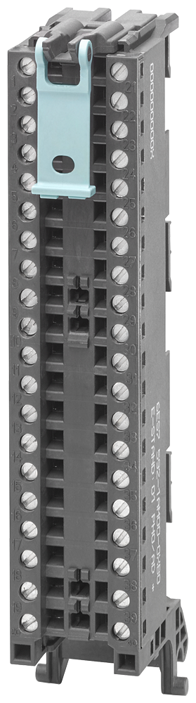 [Imagem CONECTOR FRONTAL S7-1500 (PARAFUSO) 35MM 6ES75921AM000XB0 SIEMENS]