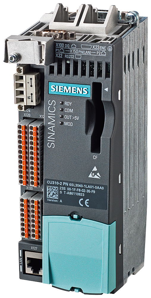 [Imagem UNIDADE DE CONTROLE PROFINET CU310-2PN SINAMICS S120 6SL30401LA010AA0 SIEMENS]