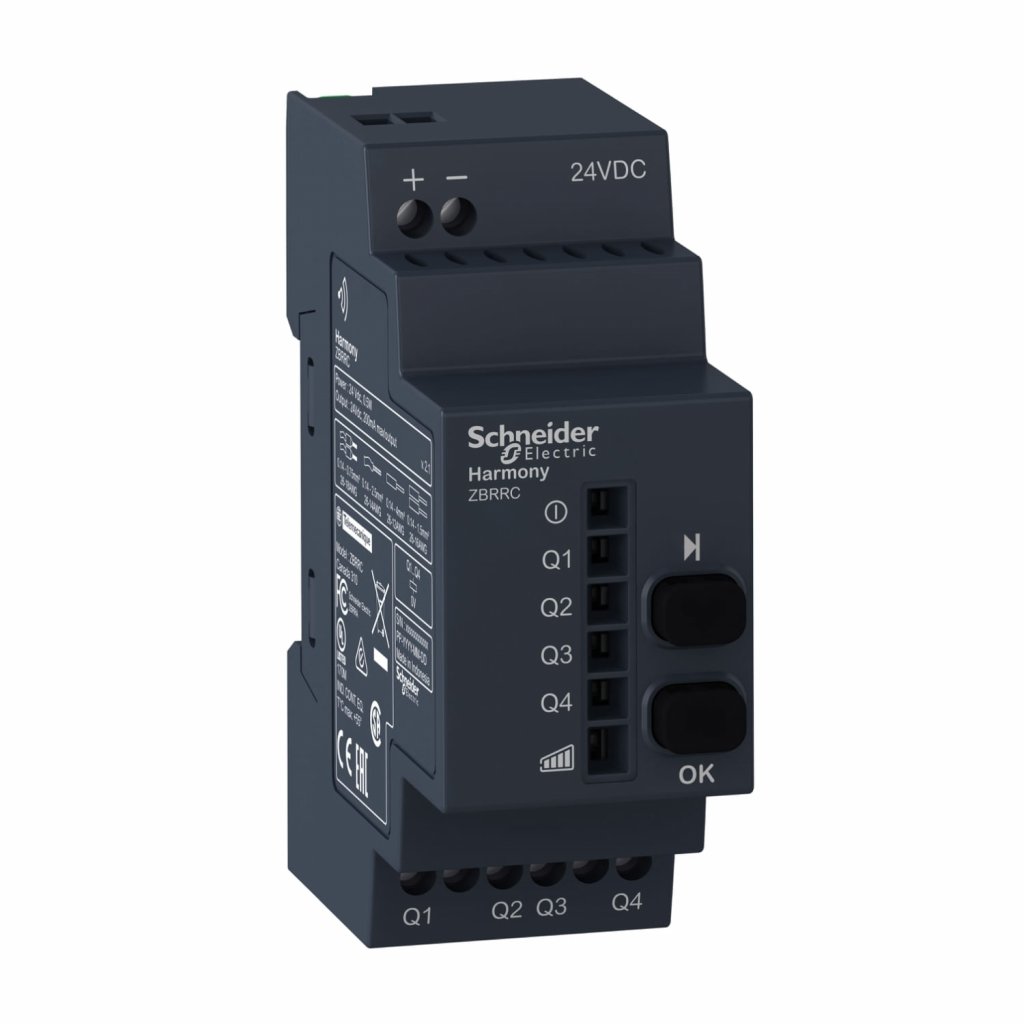 [Imagem RECEPTOR PROGRAMAVEL PARA BOTAO WIRELESS ZBRRC SCHNEIDER]