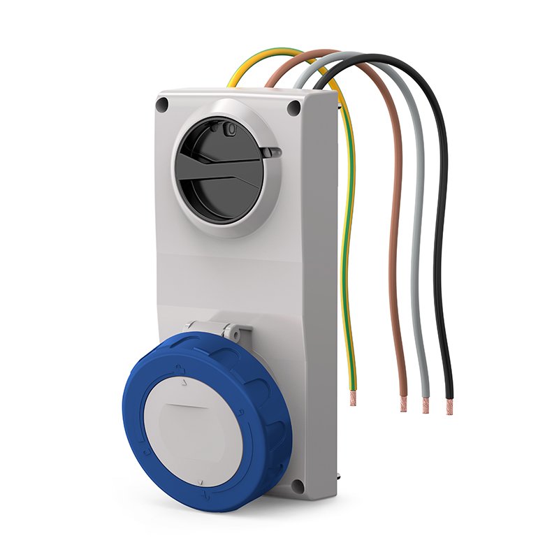 [Imagem TOMADA DE EMBUTIR 3P+T 16A 9H 407.1674 SCAME]