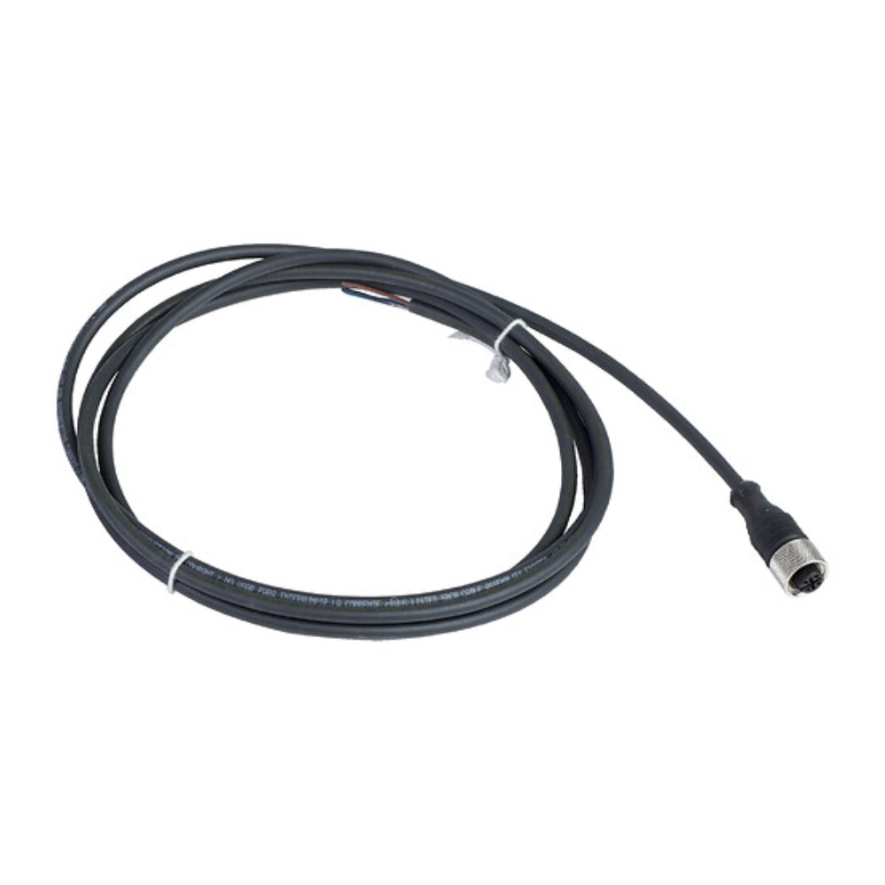 [Imagem CABO 4P 5M COM CONECTOR M12 RETO XZCP1141L5 TELEMECANIQUE]