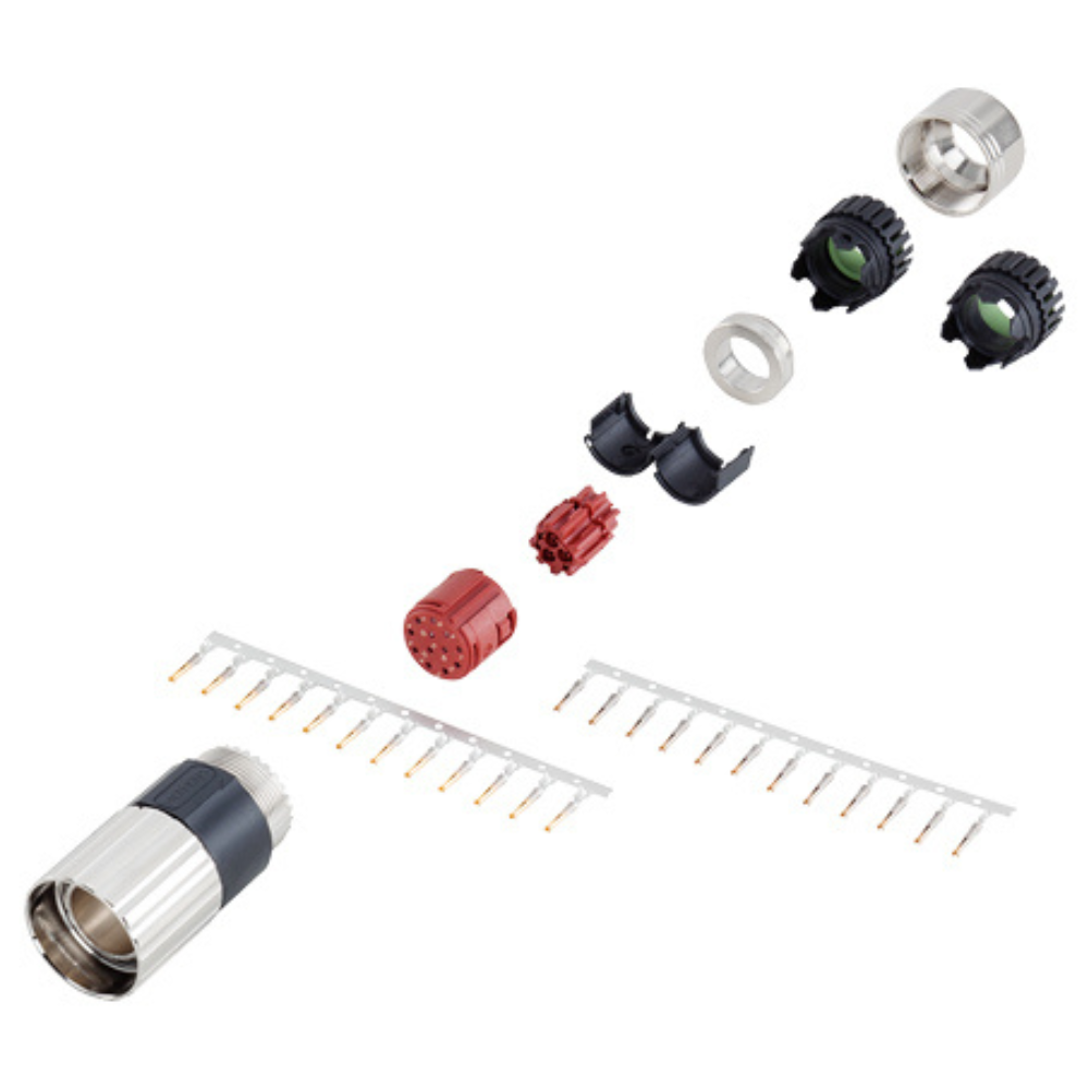 [Imagem CONECTOR DE SINAL 12 PIN 6FX20030SU12 SIEMENS]