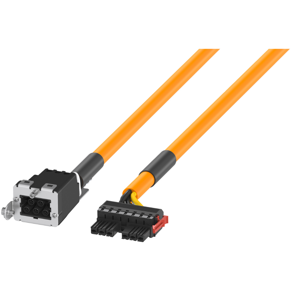 [Imagem CABO ADAPTADOR SINAMICS S120 2,5MM2 PARAMÓDULO MOTOR 3-18A 6SL31622ME010AC0 SIEMENS]