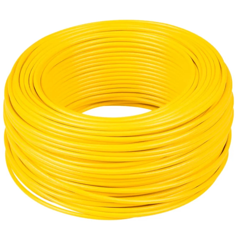 [Imagem CABO FLEXÍVEL 750V 0,75MM2 AMARELO 016340 OUTROS]